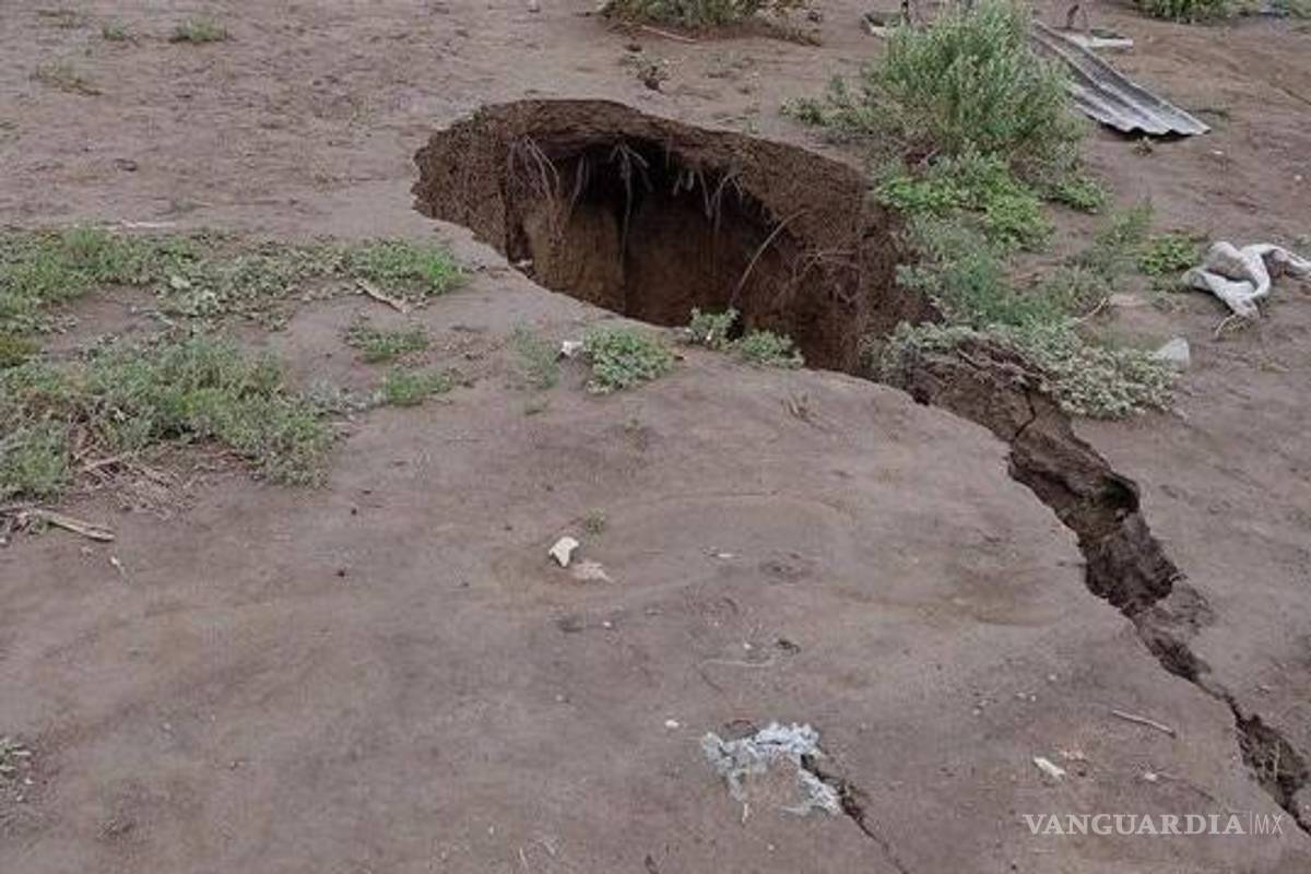 $!Temor en Tamaulipas por 3 kilómetros de grietas