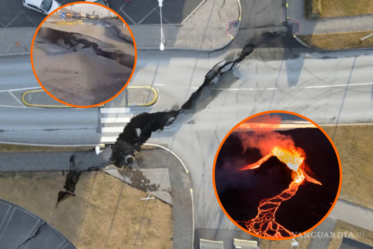 Una grieta gigante, una inminente erupción volcánica y múltiples terremotos: ¿qué está pasando en Islandia?