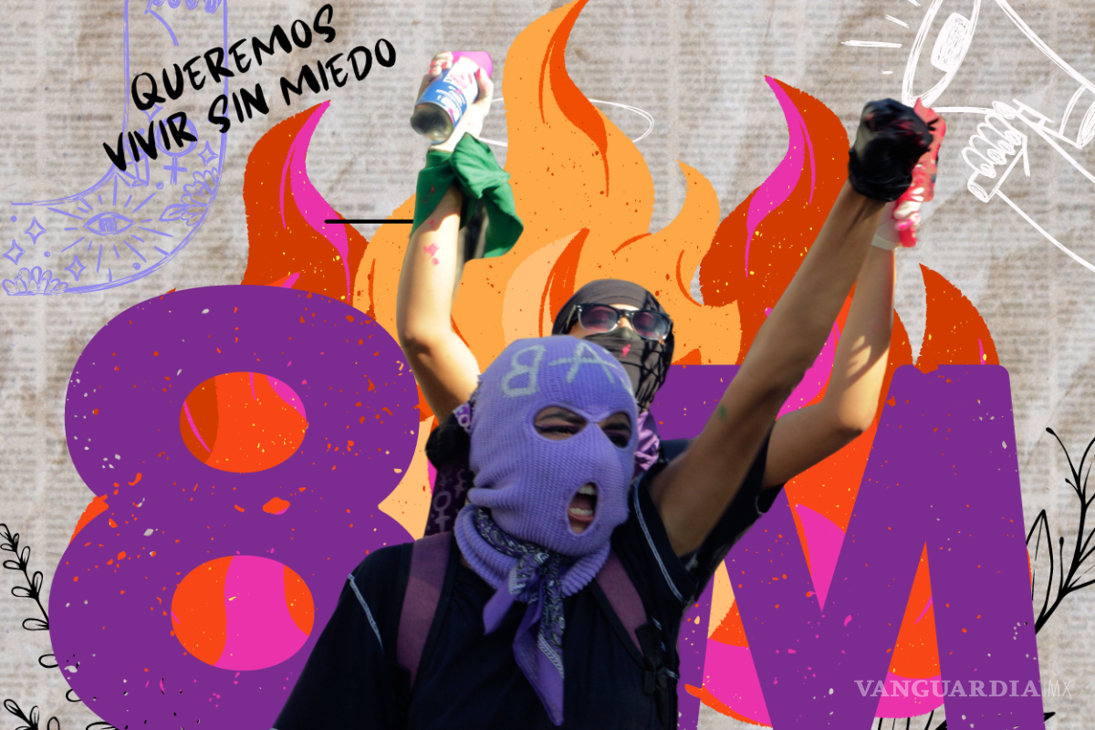 ¿Qué se grita en la marcha del 8M? Estas son las letras de las consignas que se dicen año con año