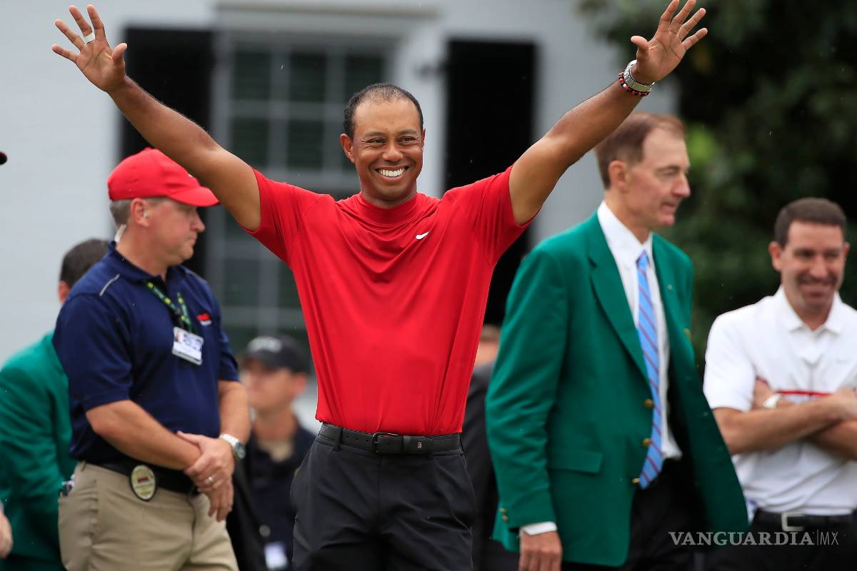 Los datos que dejó el quinto triunfo de Tiger Woods en el Masters de Augusta