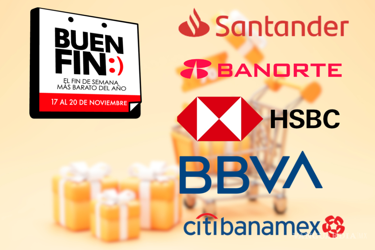 Buen Fin 2023: Cuáles son las promociones que tendrán los bancos Citibanamex, BBVA, Banorte, Santander y HSBC