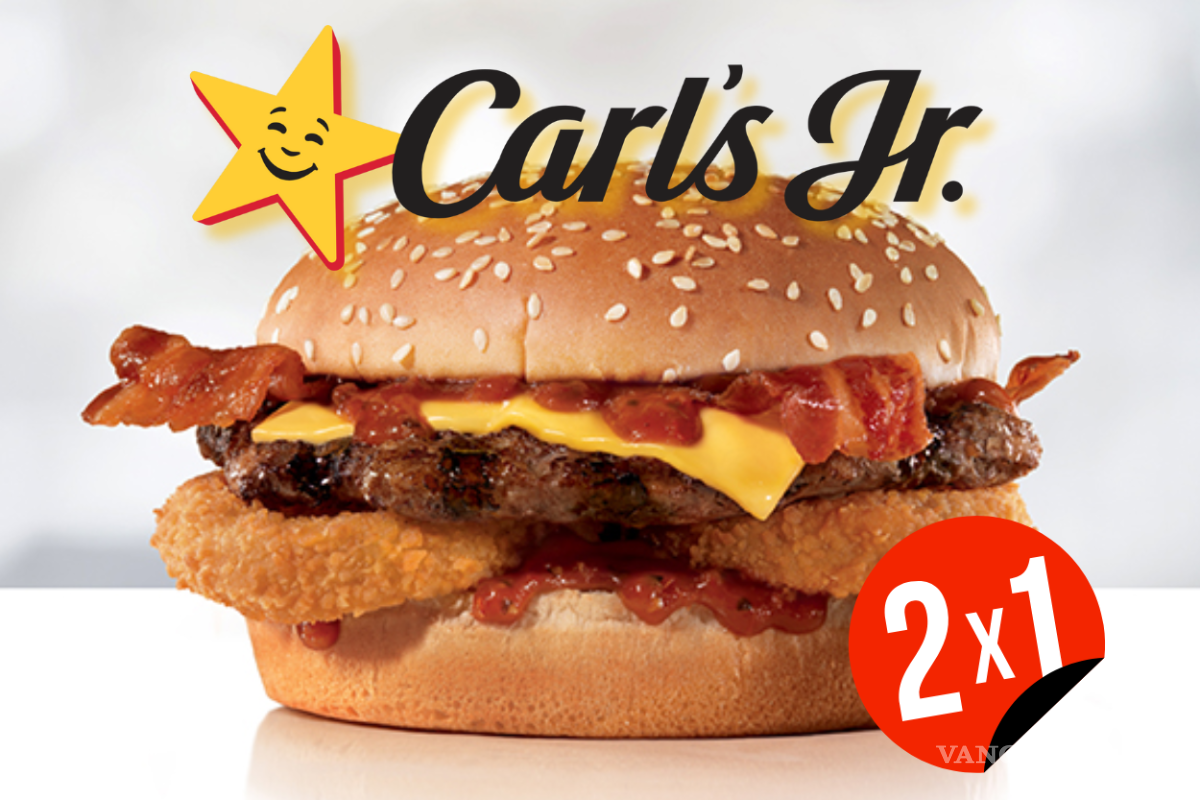¿Qué día Carls Jr tendrá al 2x1 las hamburguesas Western Bacon CheeseBurger? Esta es la fecha y los estados participantes