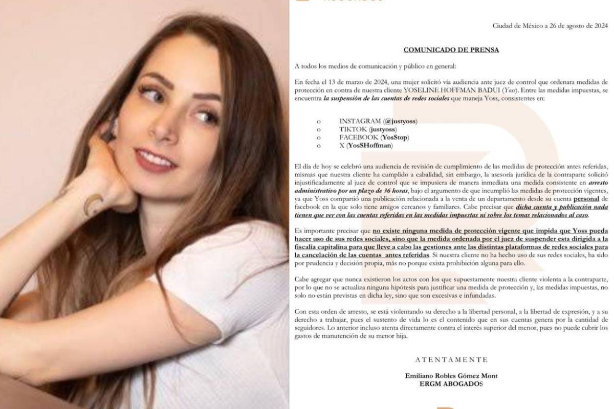 ¿Qué está pasando con YosStop? Abogados emiten comunicado y revelan primera FOTO de su arresto