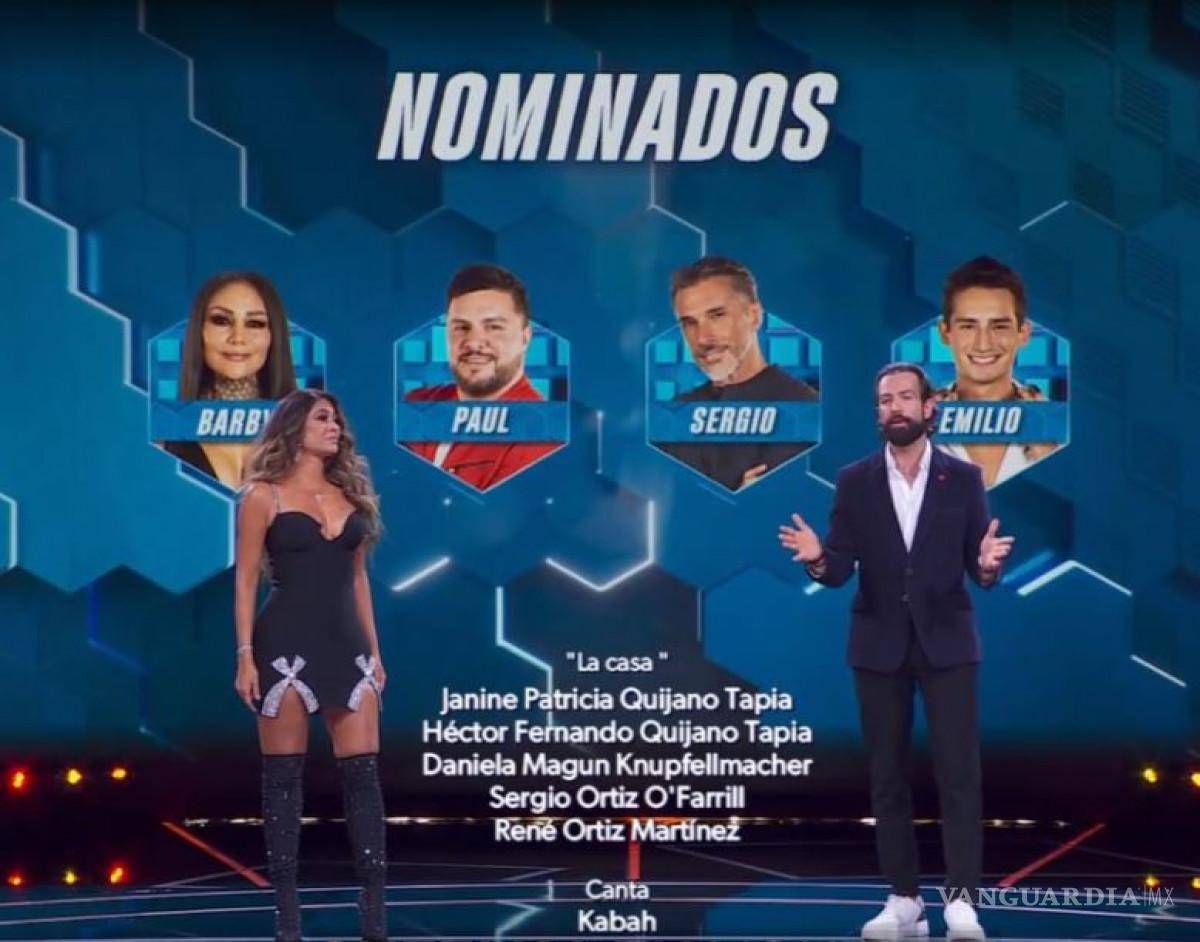 $!Por primera vez, los nominados de “La casa de los famosos” son todos hombres.