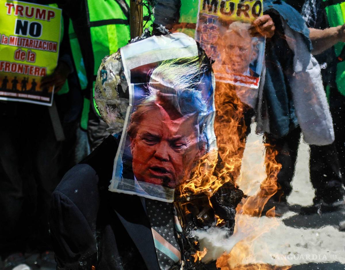 $!En día de las madres, se la recuerdan a Trump con protesta en la frontera