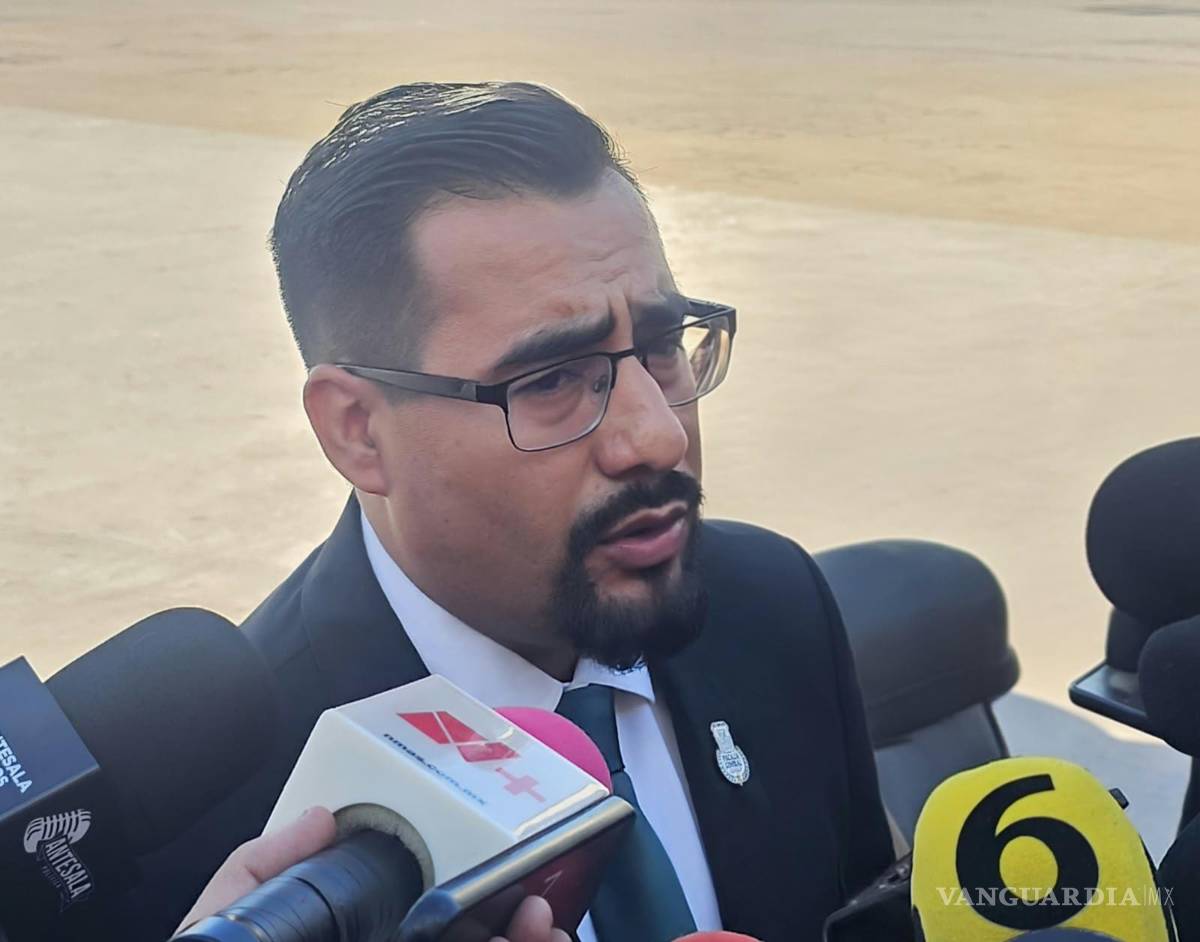 $!Carlos Rangel Gámez, delegado de la Fiscalía en la Región Laguna I, informó sobre el proceso penal contra un hombre por presuntas amenazas en redes sociales.
