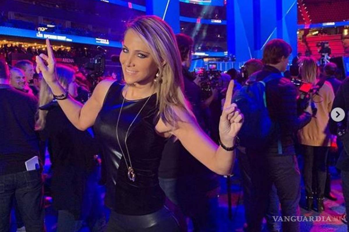 Inés Sainz fue tendencia durante el Día de Medios del Super Bowl