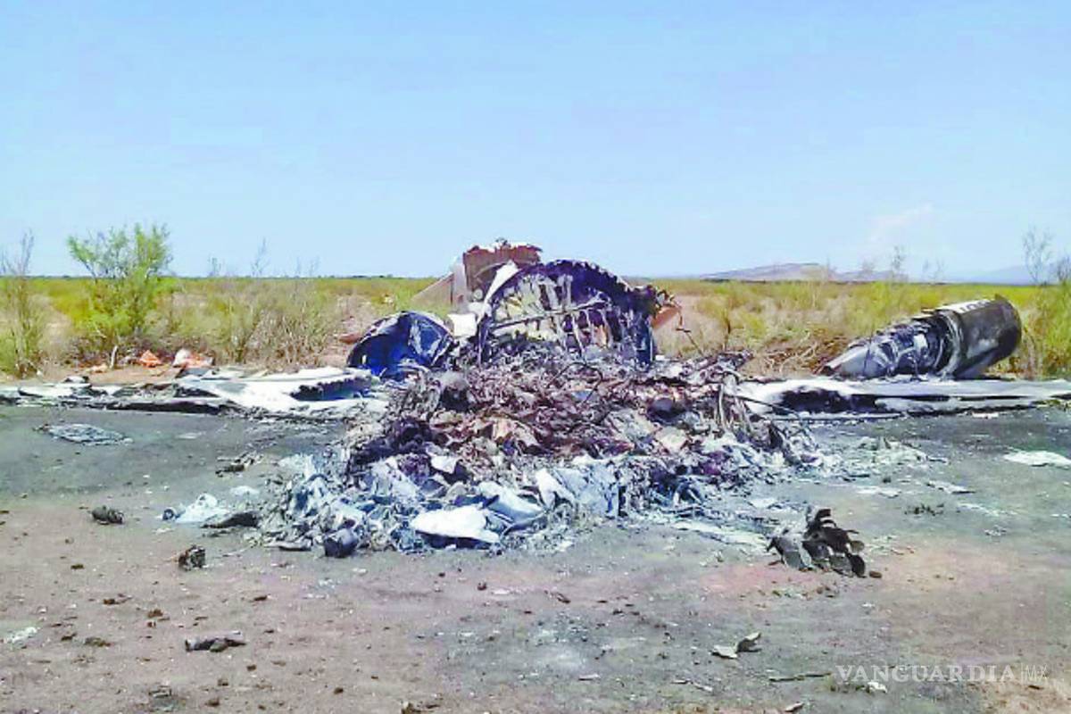 Mueren 13 personas al desplomarse avión en Coahuila... mal clima y error de piloto, posibles causas de avionazo
