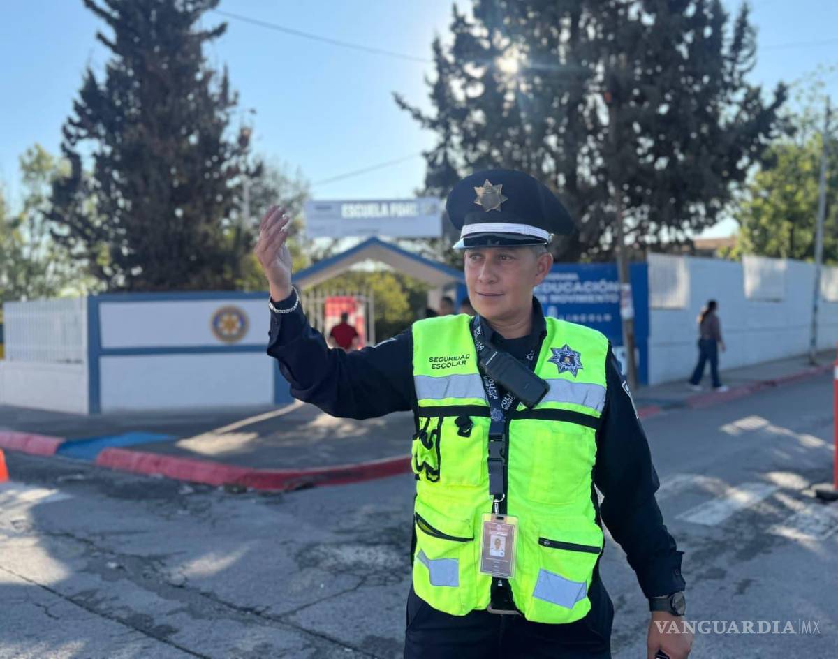 $!Elementos de Seguridad y Tránsito reforzarán la vigilancia en las inmediaciones de escuelas de Saltillo.