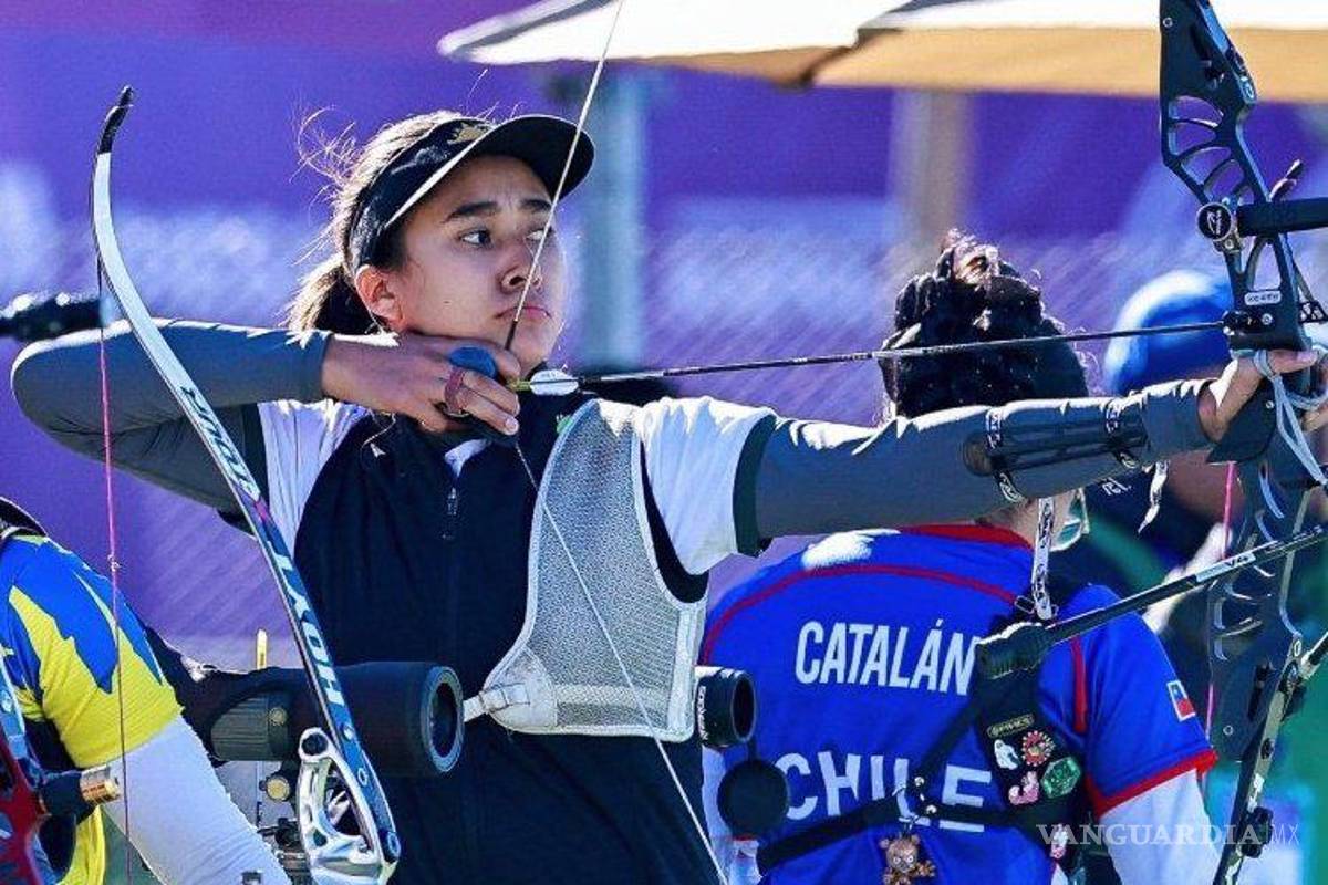 Ángela Ruiz asegura medalla en arco recurvo por equipos en los Panamericanos Juveniles Asunción 2025