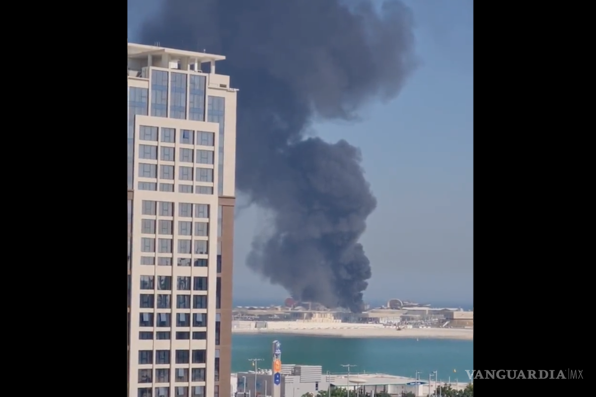 Qatar 2022: reportan un incendio muy cerca del Estadio Lusail, donde se hará el partido de México vs Argentina
