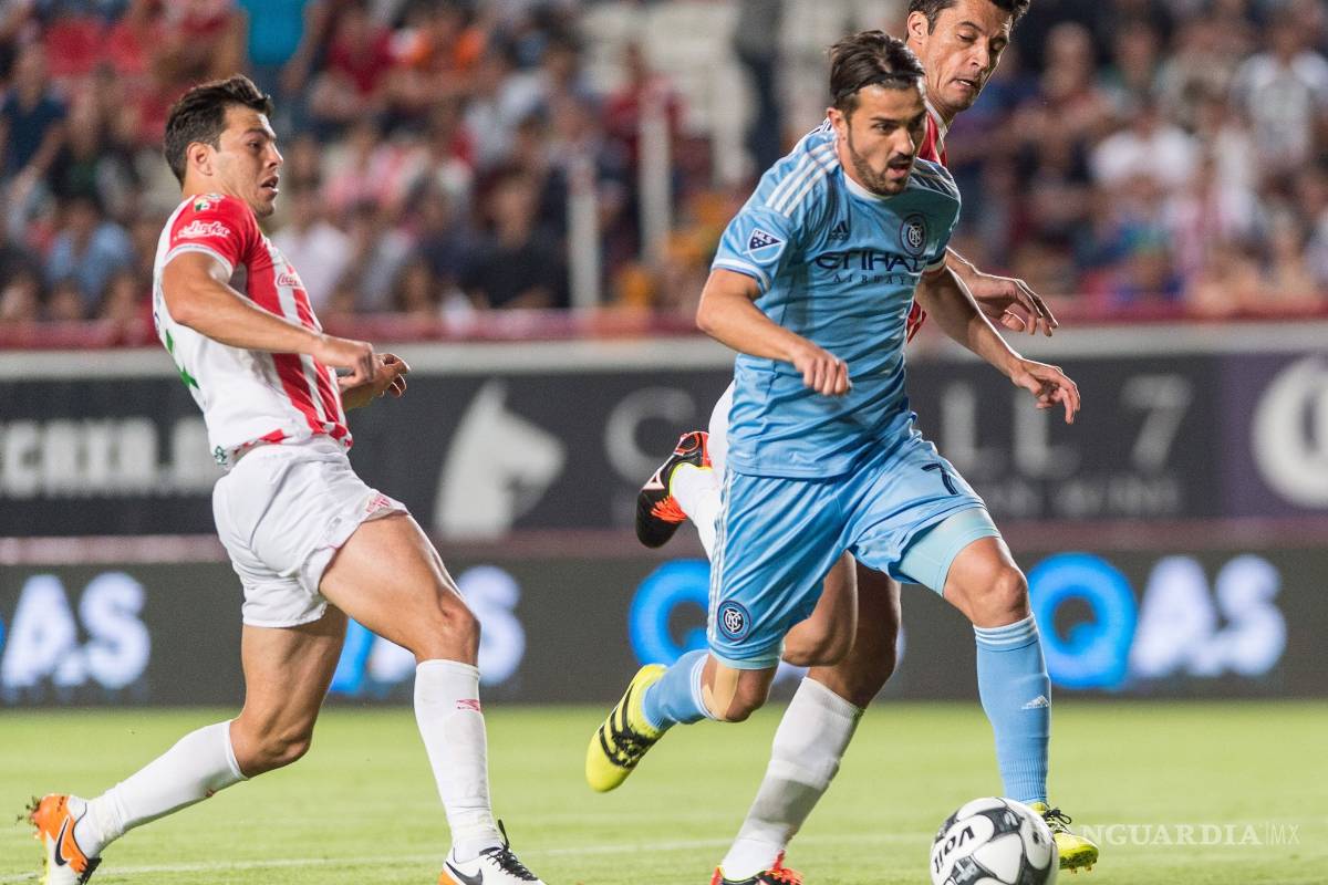 Necaxa se impuso al New York de Pirlo