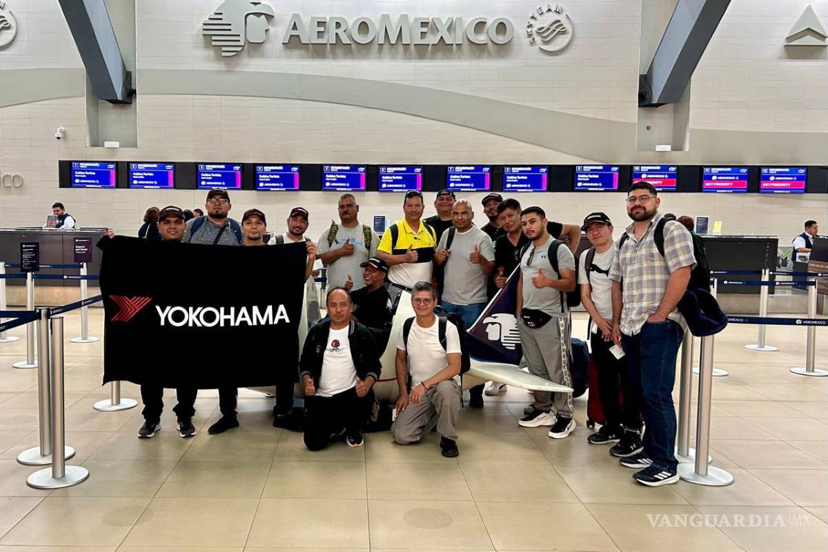 Sale primer grupo de saltillenses a capacitarse a la India; permanecerán tres meses en este país