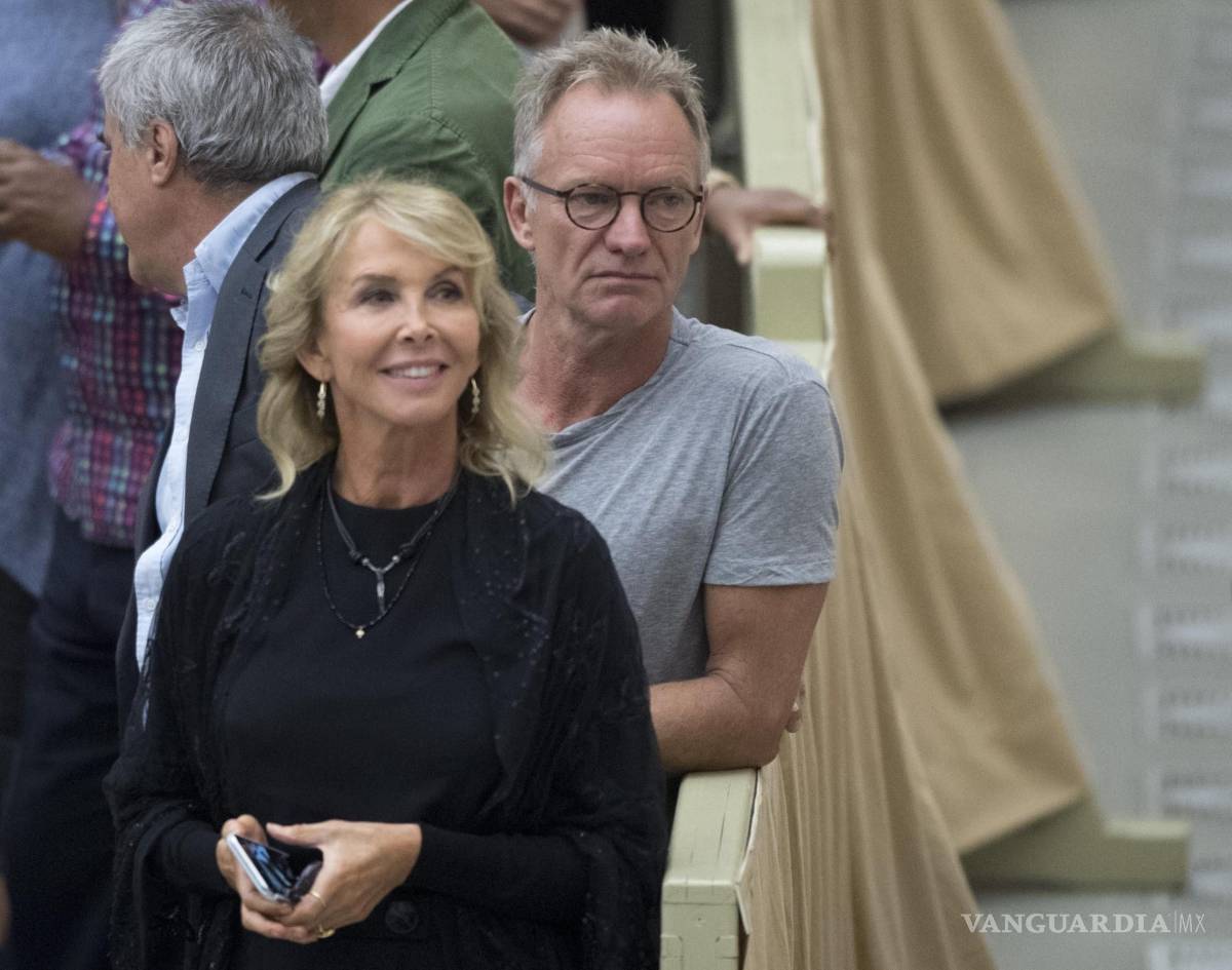 $!Recibe el papa Francisco a Sting y a su mujer Trudie Styler en el Vaticano