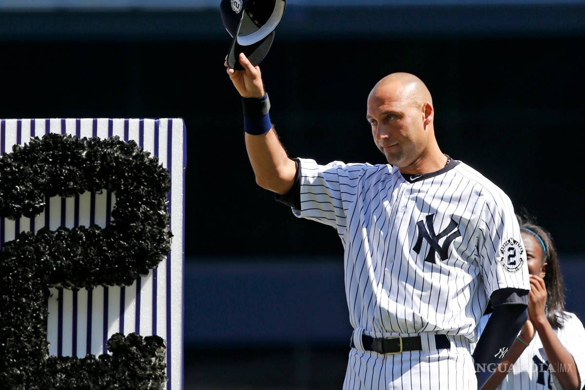 Jeter va camino a Cooperstown, encabeza boleta del 2020