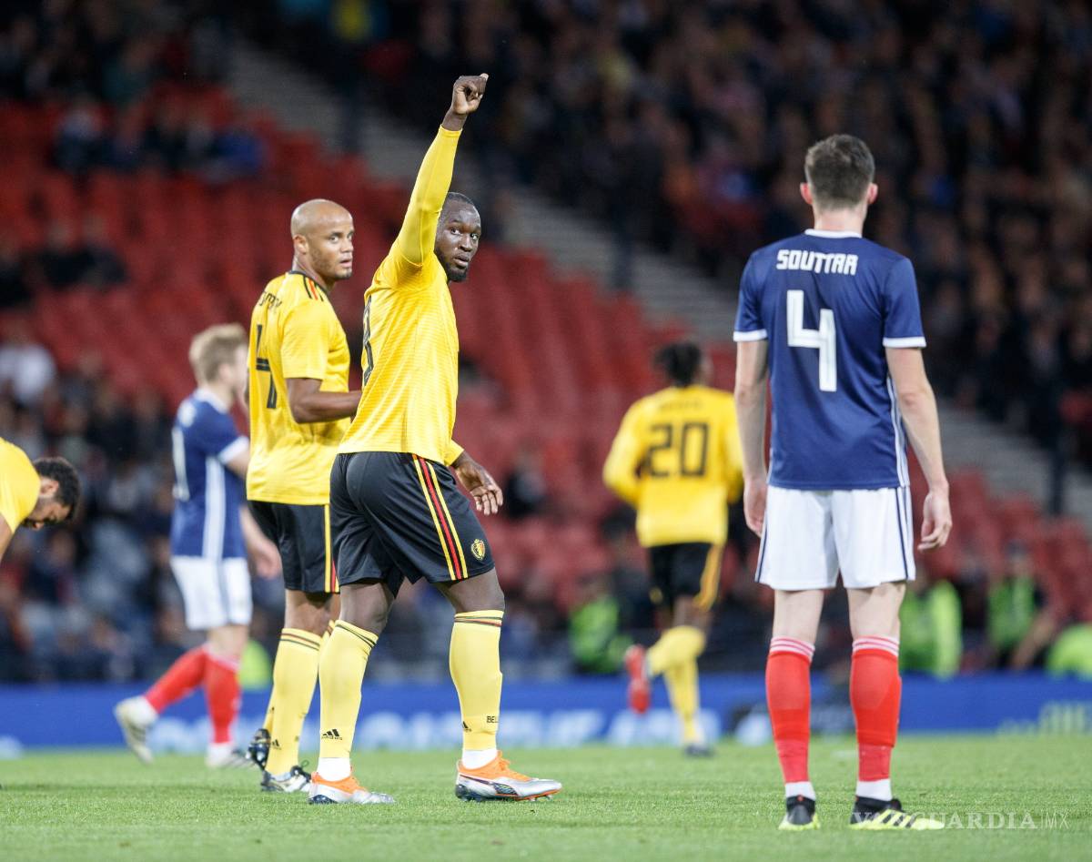 $!Bélgica sigue en gran nivel y golea a Escocia en un amistoso