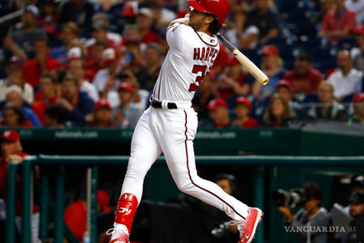 Bryce Harper llegó a los 150 cuadrangulares en GL