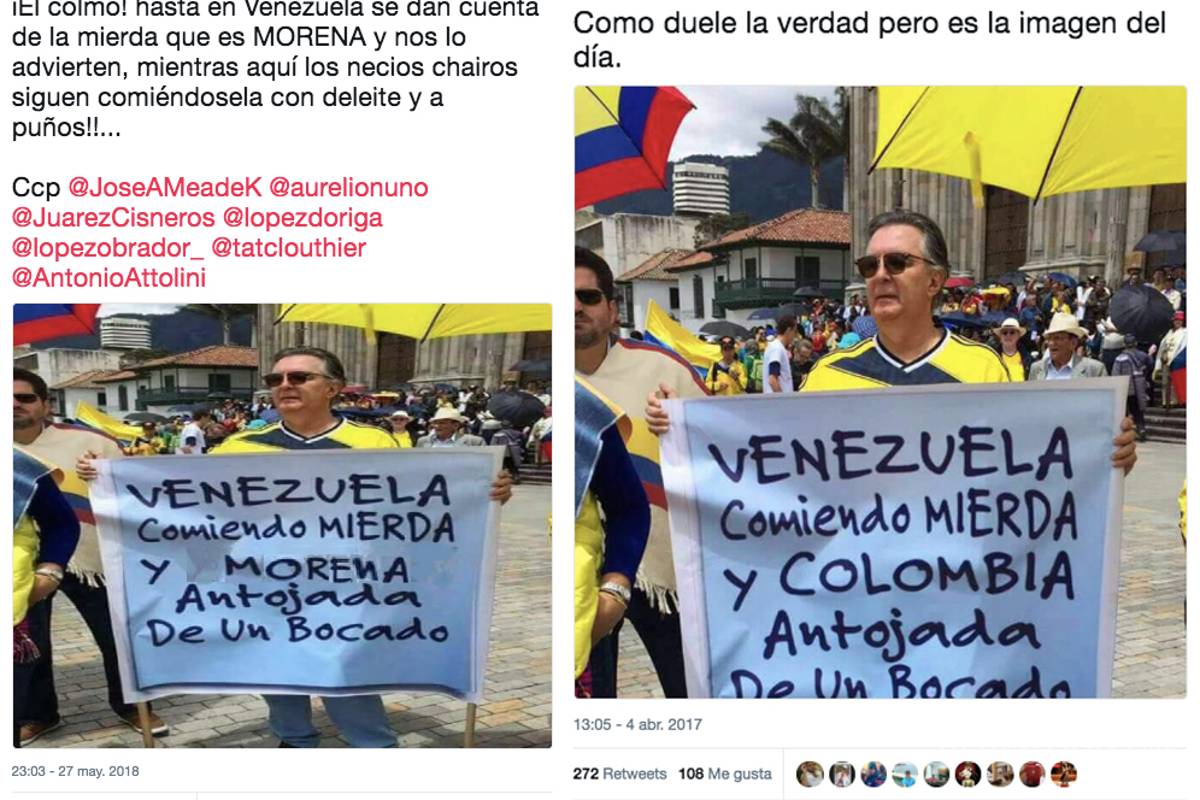 Campañas de Colombia son Fake News en México