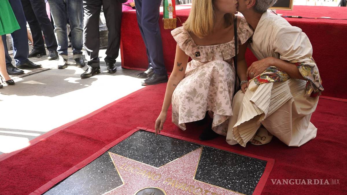 Luciano Pavarotti ya tiene su estrella en el Paseo de la Fama de Hollywood 15 años después de su muerte