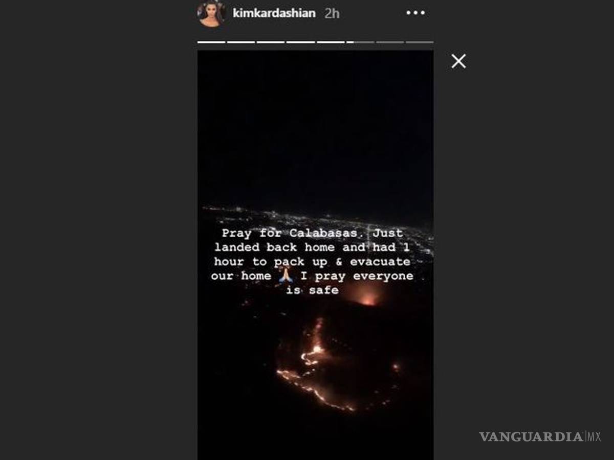 $!Las Kardashian, Guillermo del Toro, Lady Gaga ven arder sus casas