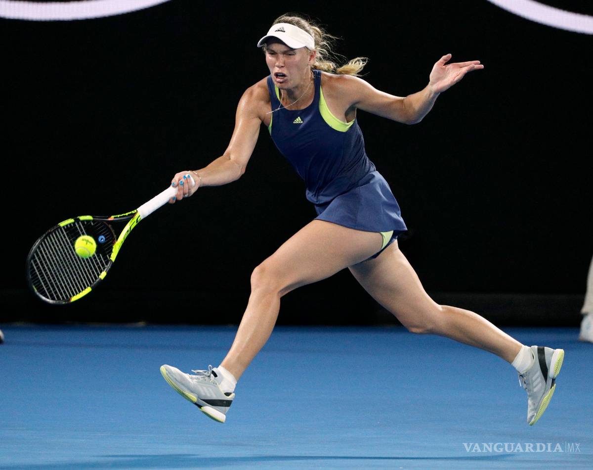 $!Así vivió Caroline Wozniacki su victoria en el Open de Australia