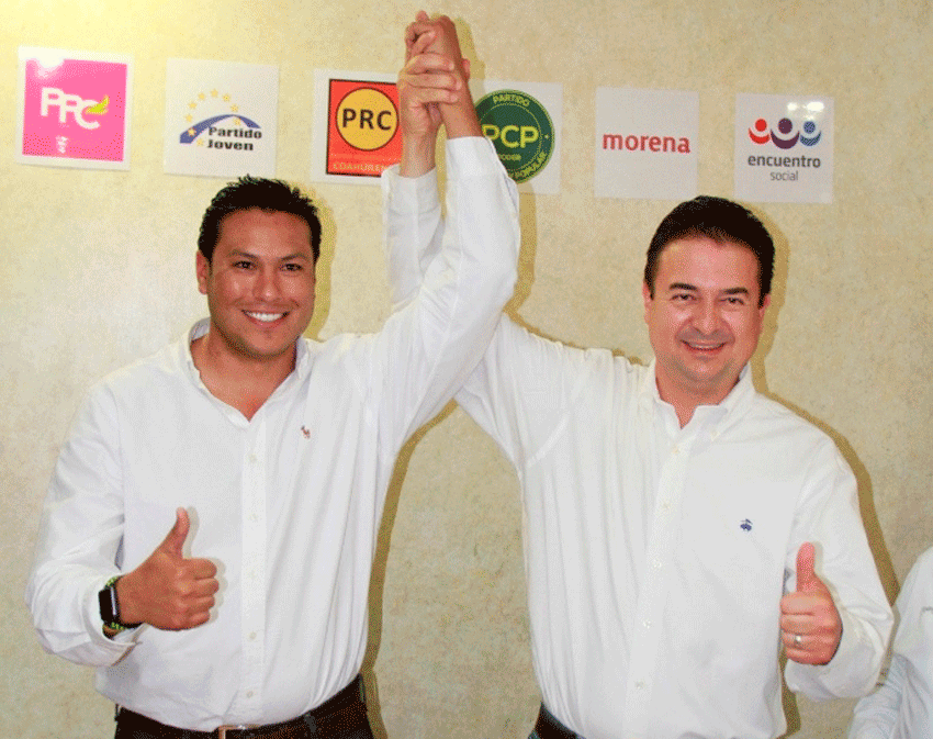 Se registra Jaime Bueno, va por una diputación