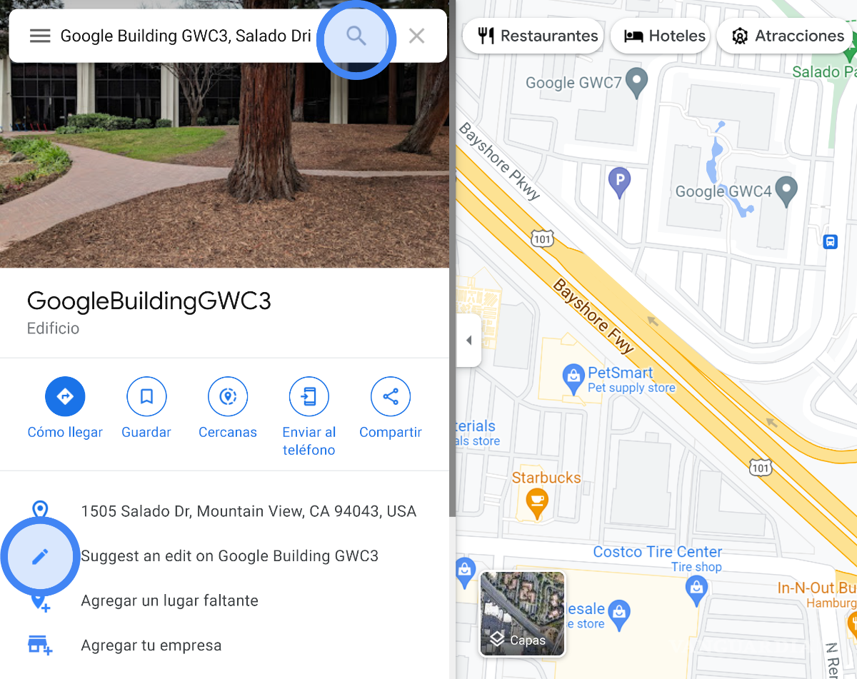 $!Pasos a seguir para realizar el reporte de una dirección en Google Maps | FOTOGRAFÍA: GOOGLE