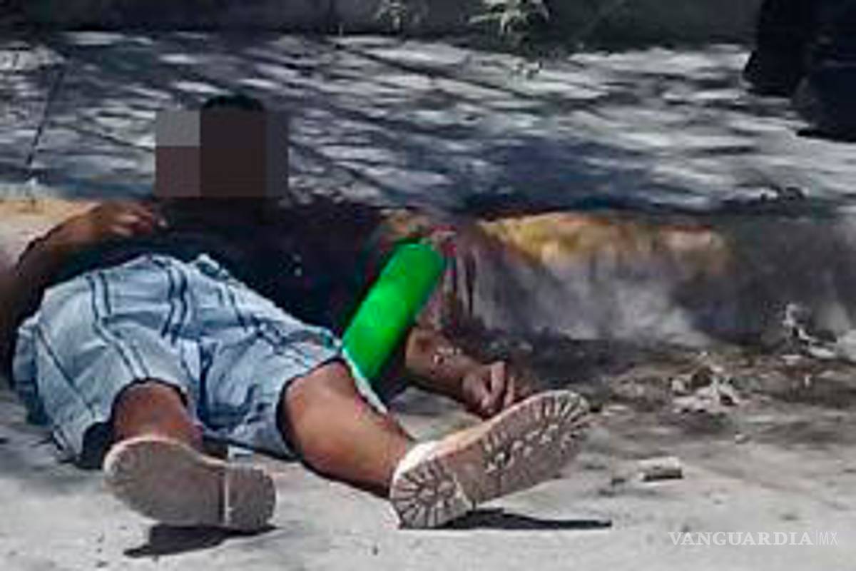 Ejecutan a hombre en Monclova; dejan narcomensaje