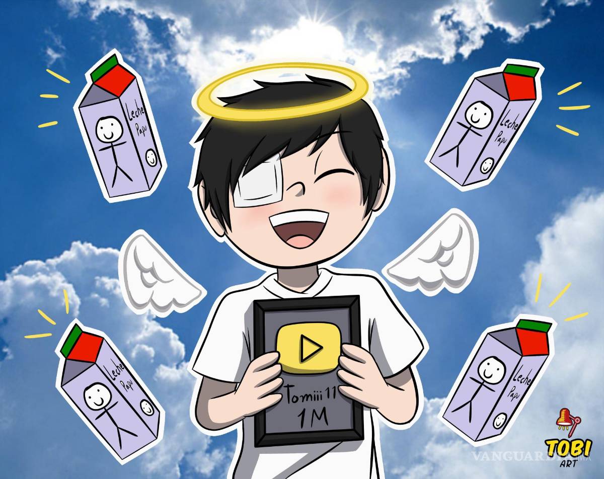 $!El “fanart” para el pequeño Tomás no podía faltar en redes.