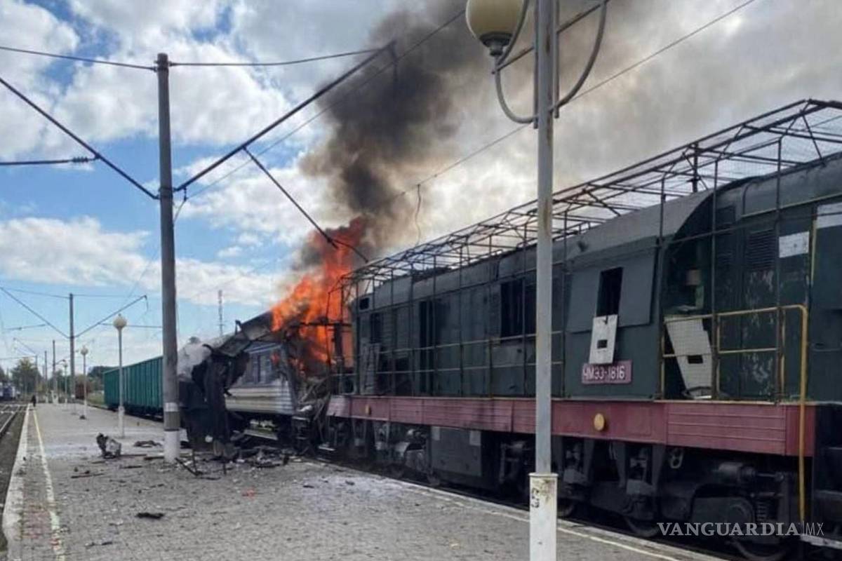 Deja decenas de heridos ataque de Rusia a estación de tren en Ucrania
