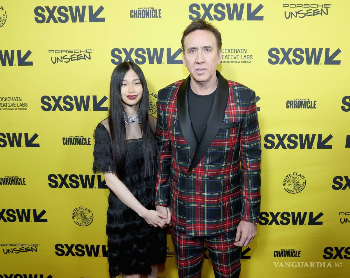 $!Nicolas Cage y su esposa Riko Shibata.