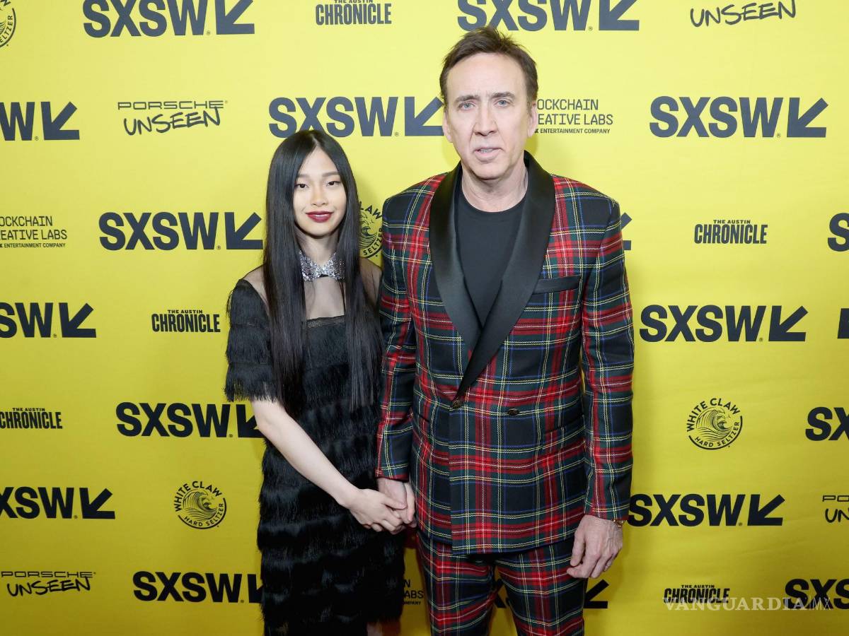 $!Nicolas Cage y su esposa Riko Shibata.