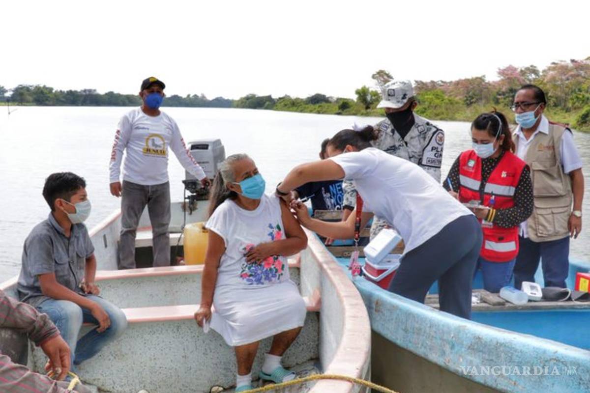 En arranque de campañas, AMLO presume avance de vacunación contra COVID-19
