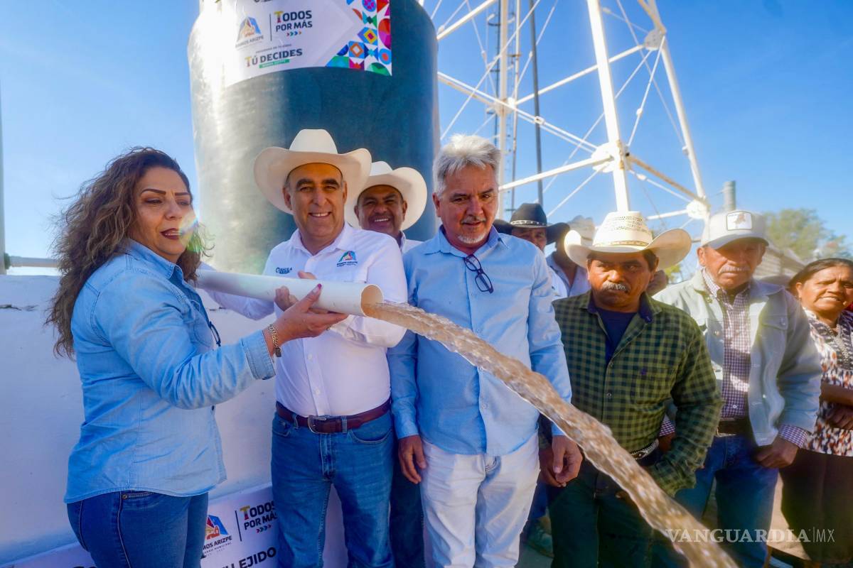 $!La obra hidráulica beneficiará de manera directa a 46 familias, fortaleciendo el acceso al agua potable en esta comunidad rural.