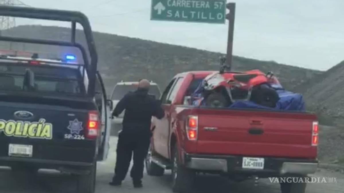 Suspenden a 4 policías que presuntamente intentaban extorsionar a paisanos en Monclova