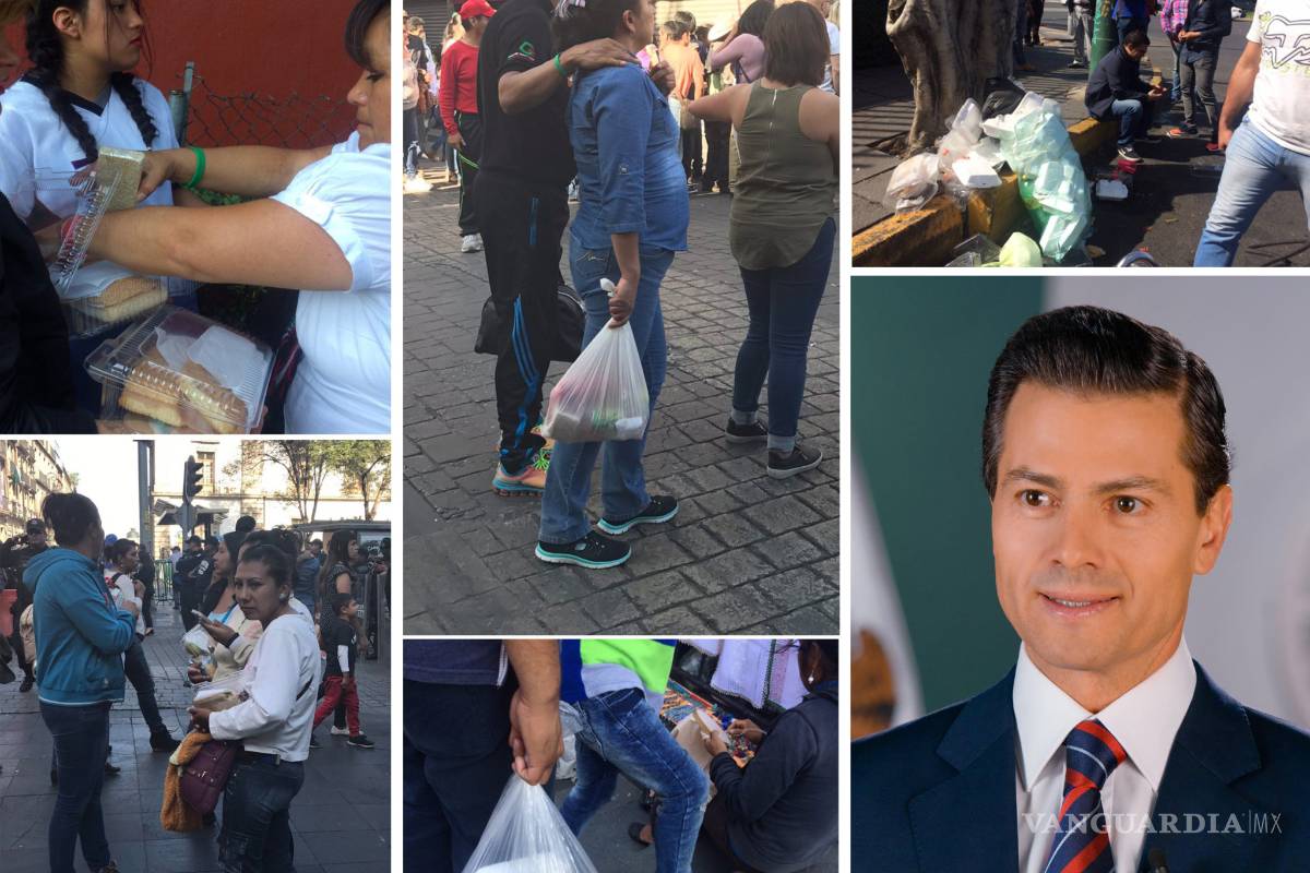 Dos empresas ganaron millones por tortas para 'acarreados' en sexenio de Peña Nieto
