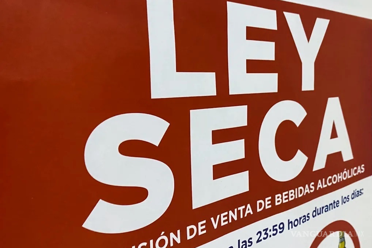 Habrá Ley Seca en Semana Santa, pero ¿en dónde?