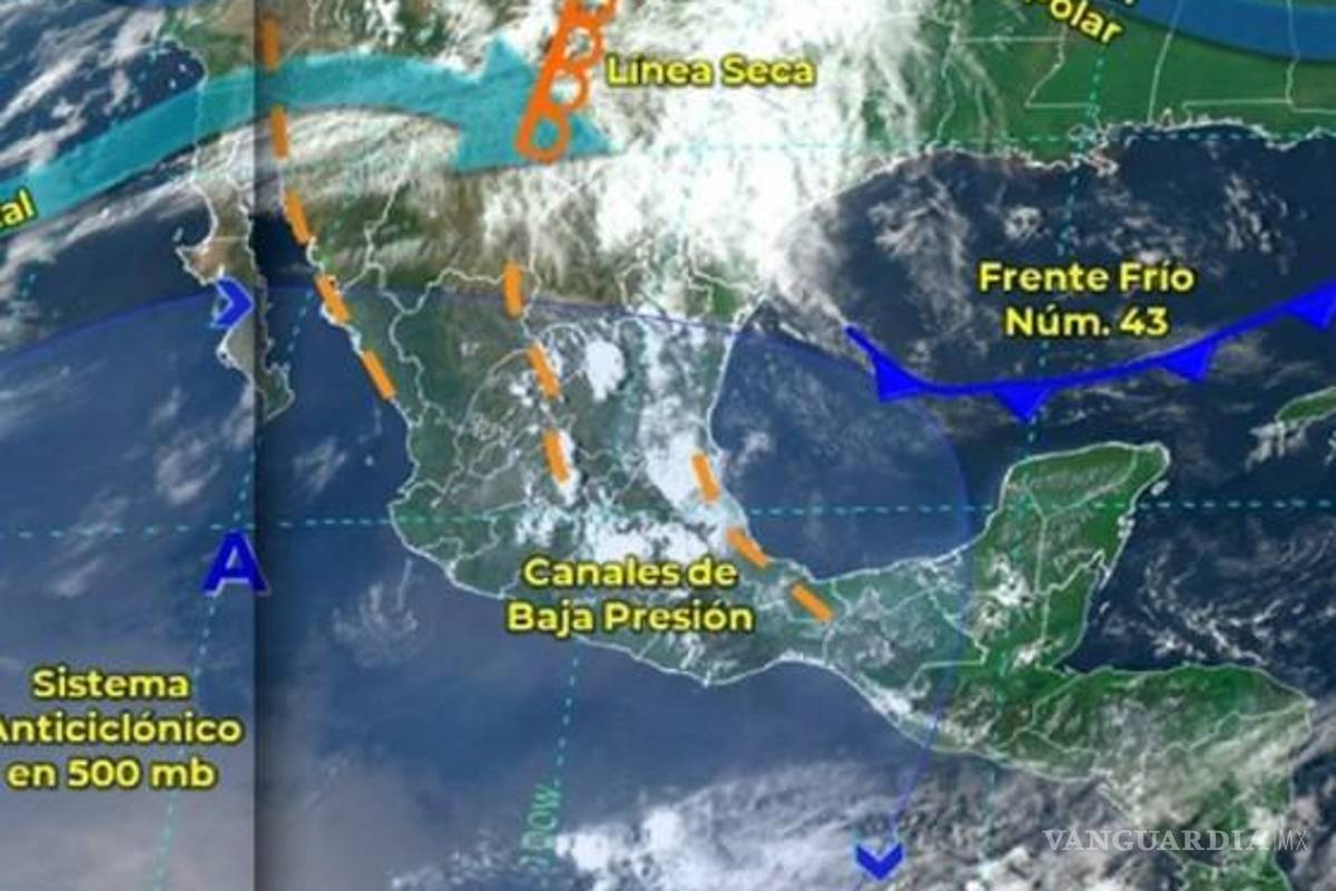 Altas temperaturas, chubascos y tolvaneras se esperan en el norte de México