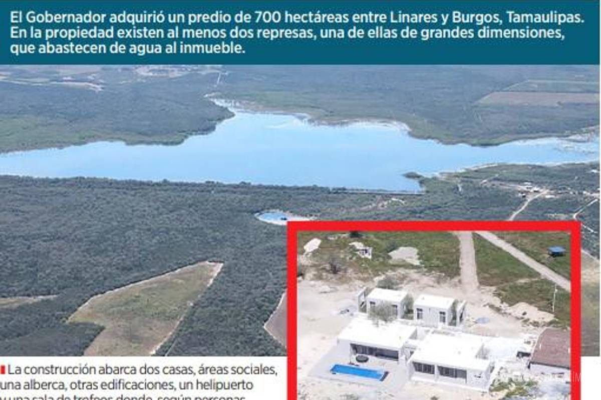 $!Se da Samuel García su Navidad con rancho de 700 hectáreas que vale 800 mdp