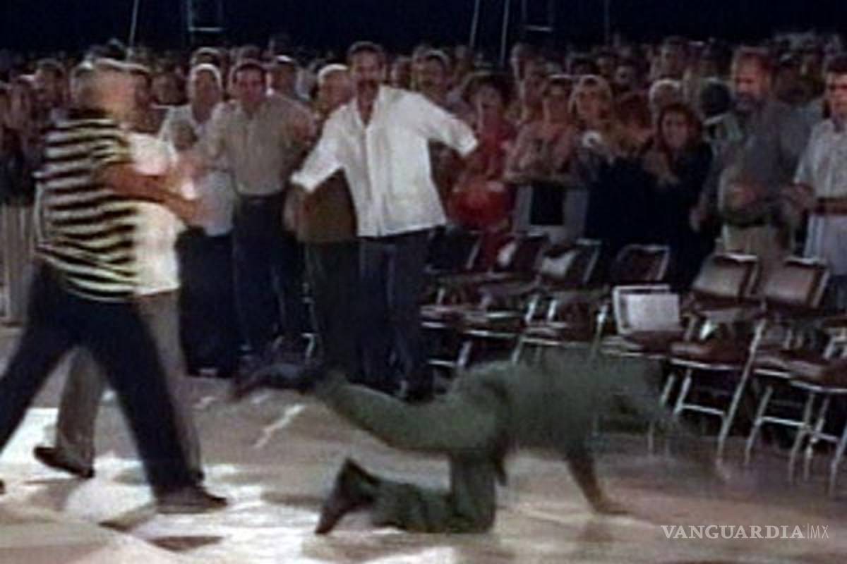 Aparatosa caída en Santa Clara, el video más visto de Fidel Castro