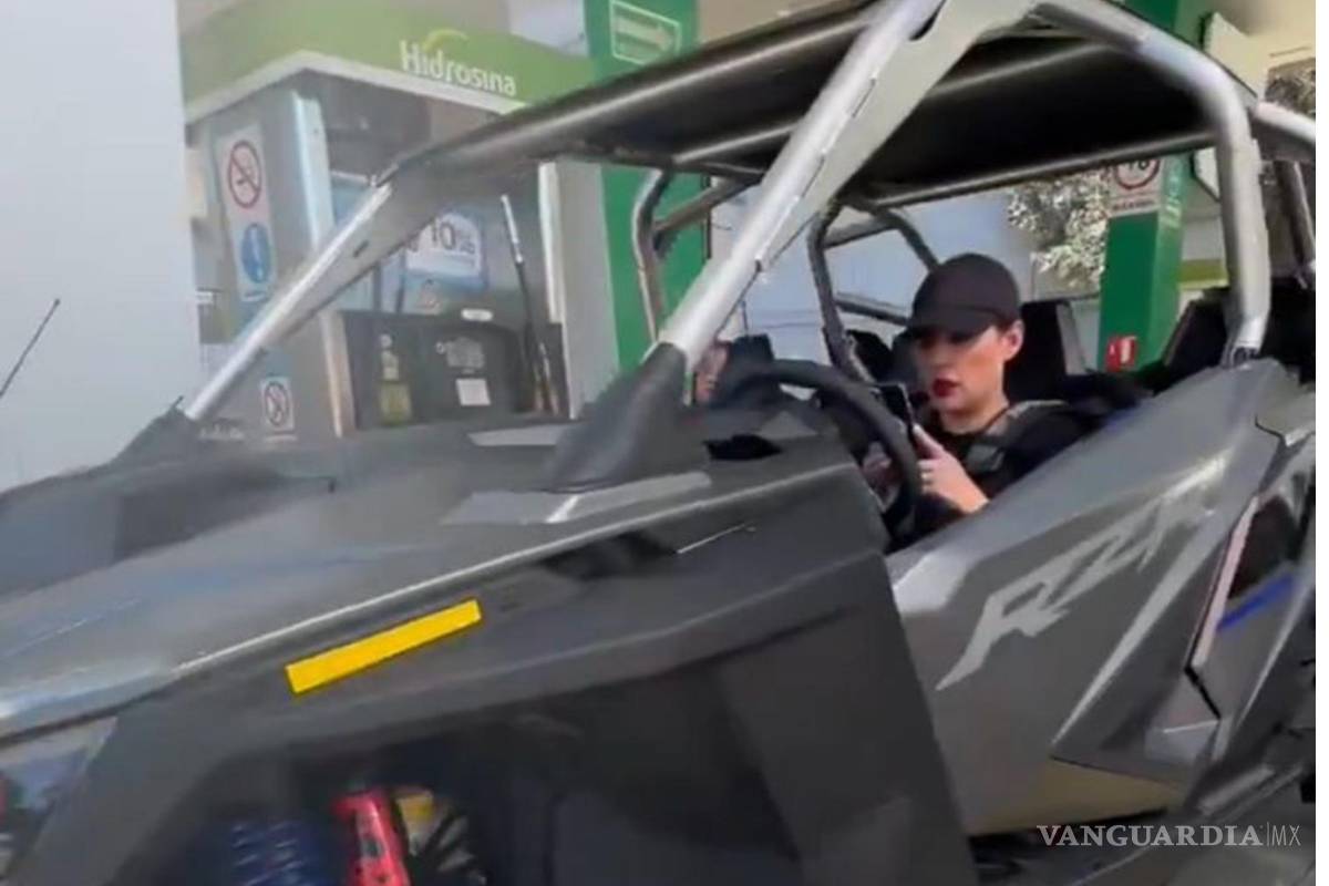‘¡Gracias Reyes Magos!’ Sandra Cuevas presume RZR en calles de CDMX, aunque no es apto para ciudades