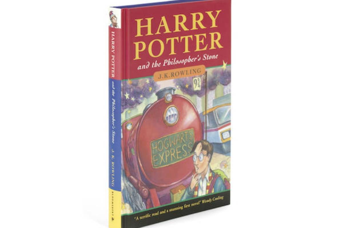 Primera edición de un libro de Harry Potter se vende por casi 50 mil euros