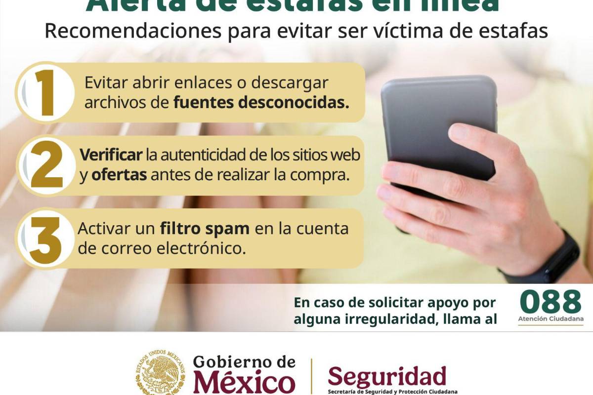 Aumentan fraudes en línea; emite la SSPC recomendaciones; en Coahuila se reportan 7 estafas al día