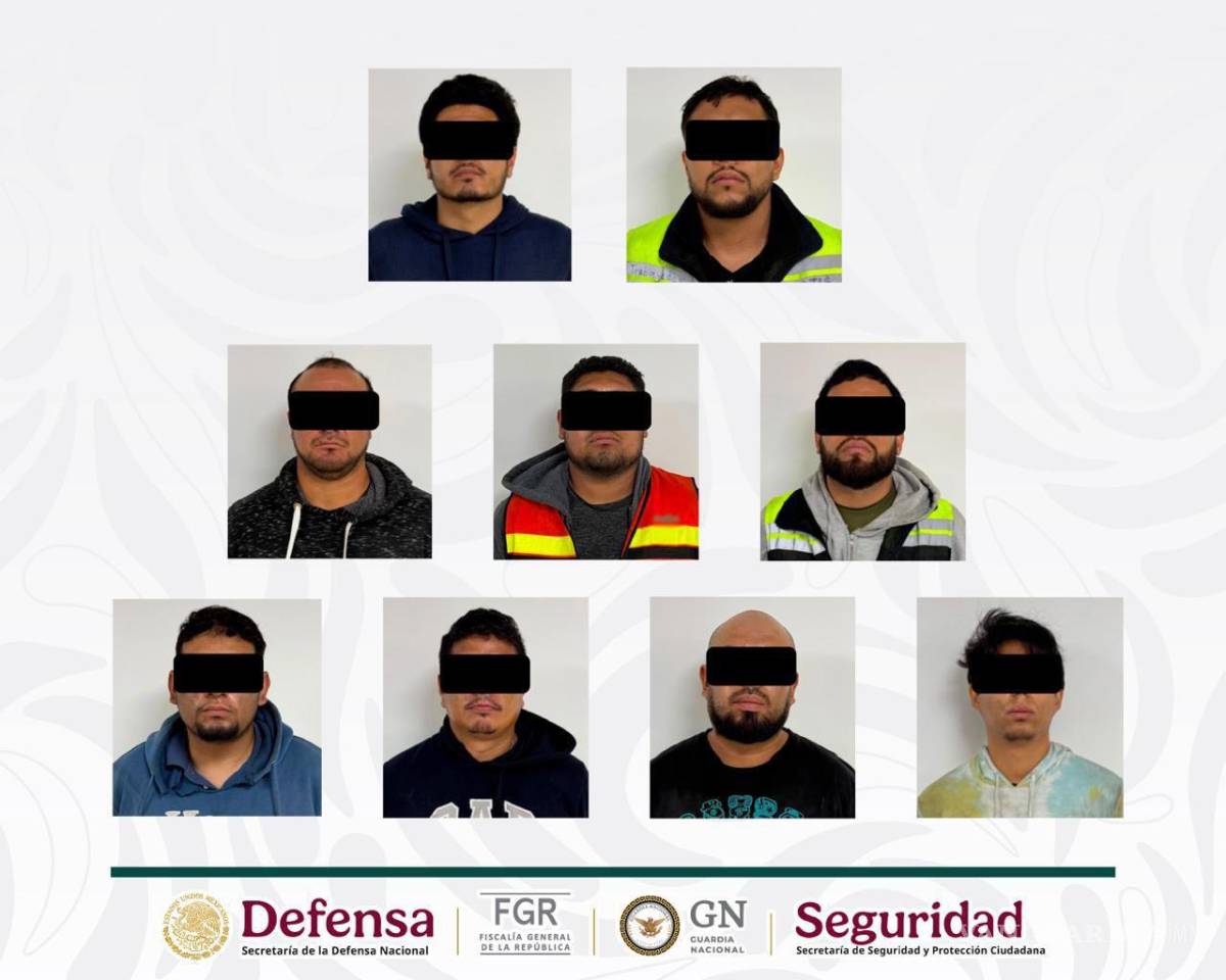 $!Detienen a nueve personas por robo al autotransporte federal en San Luis Potosí