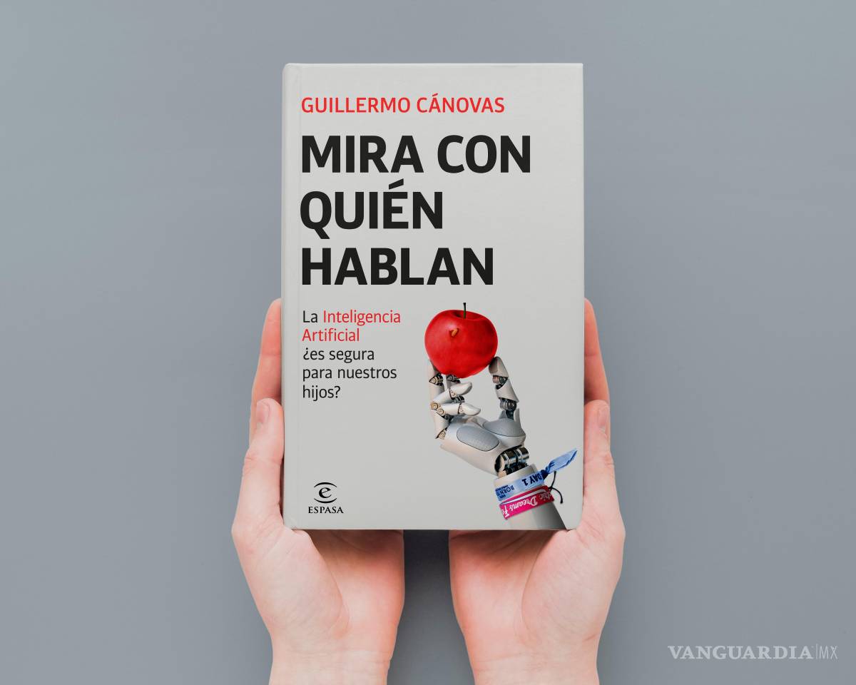 $!El libro ‘Mira con quién hablan’ explica cómo la inteligencia artificial influye en el desarrollo emocional, cognitivo y social de niños y adolescentes.