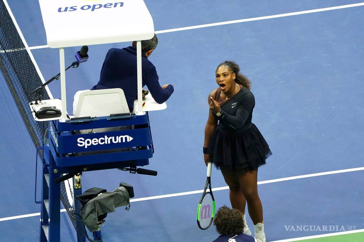 Serena Williams sancionada con multa de 17 mil dólares