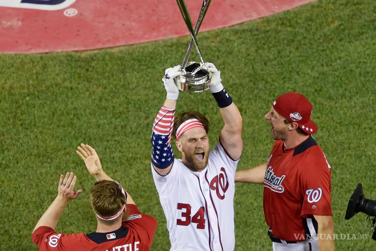 ¡Bryce Harper es el ganador del Home Run Derby 2018!