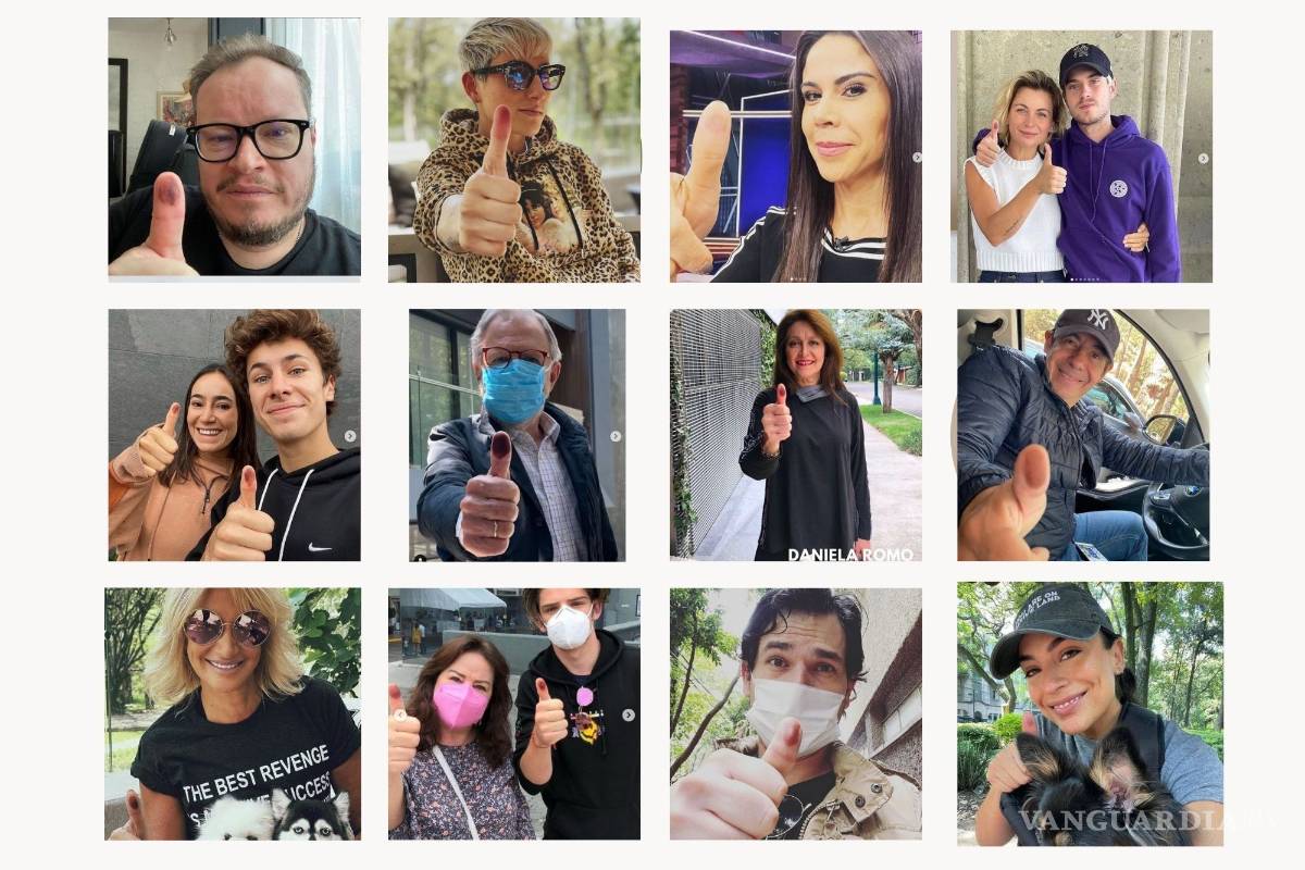Estos famosos ya votaron... ¿y tú?