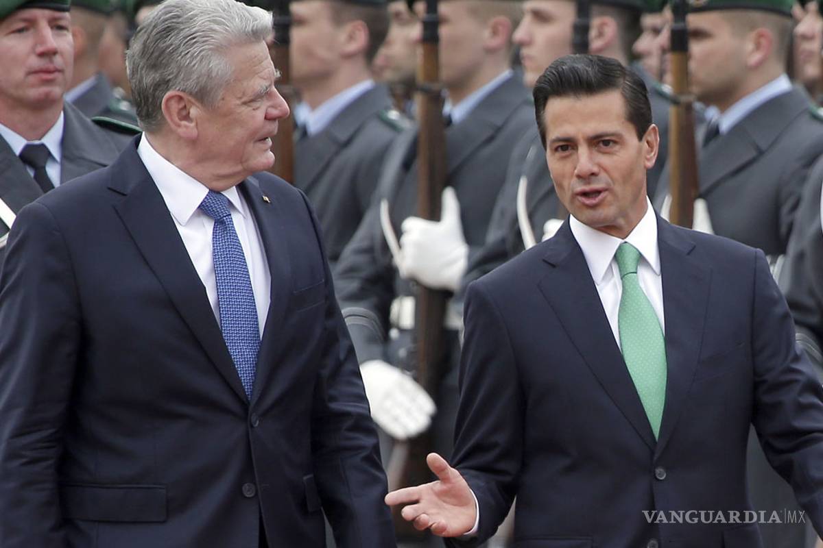 Alemania ofrece ayuda a México para combatir al narco