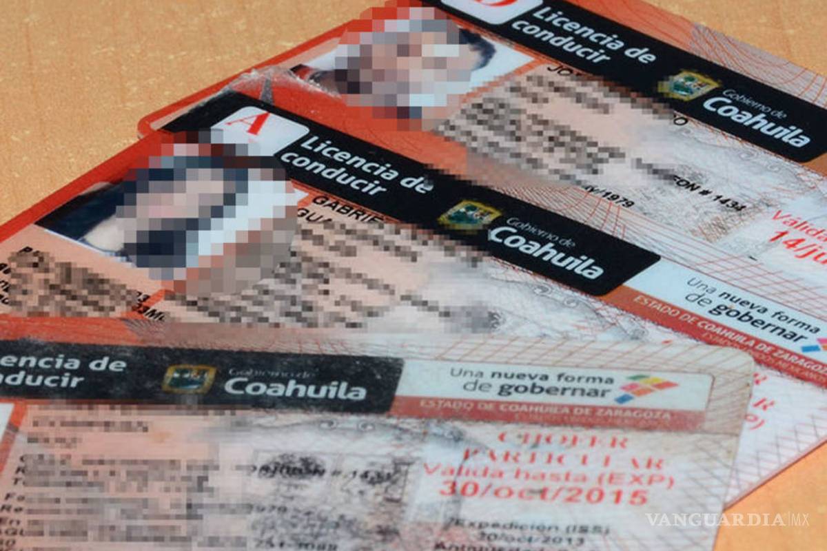Amplían en Coahuila horario para expedición de licencias de conducir